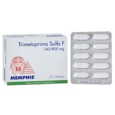 TRIMETOPRIMA SULFA 160-800MG TABLETAS . MEMPHIS