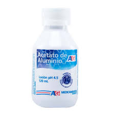 ACETATO DE ALUMINIO LOCION PH 4.5 X 120 ML AG LAFRANCOL