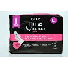 TOALLA SUPPRA NOCHE  X 8 UNIDADES