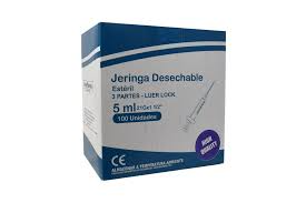 JERINGA  DESECHABLE 5ML UNIDAD BEGUT