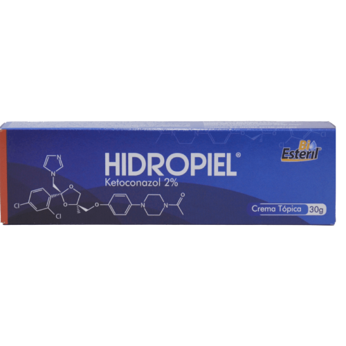 HIDROPIEL KETOCONAZOL 2% CREMA TOPICA 30G
