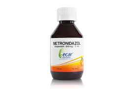METRONIDAZOL 250MG/5ML SUSPENCION 120ML ECAR