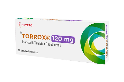 TORROX ETORICOXIB 120 MG X 10 TABLETAS HETERO
