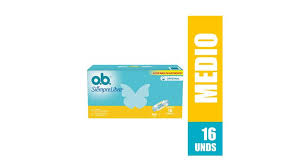 TAMPON OB MEDIO 16 UNIDADES