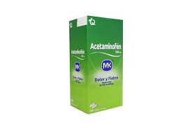 ACETAMINOFEN 500 MG TABLETAS MK