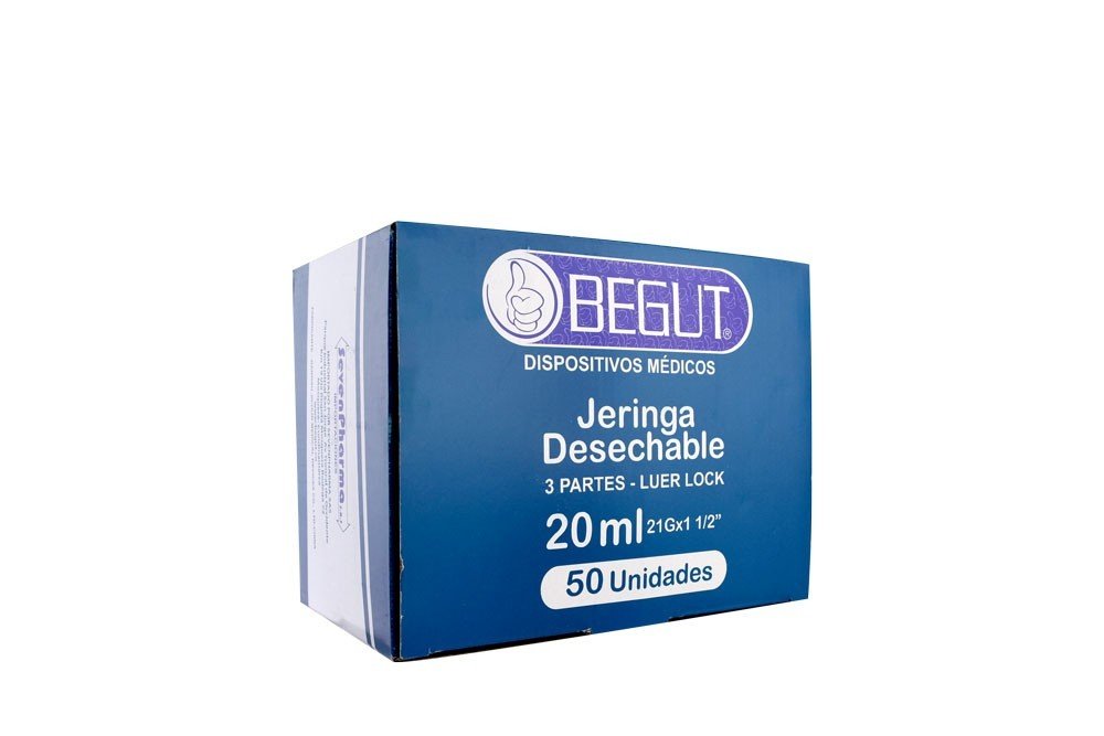 JERINGA DESECHABLE 20 ML MV