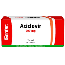 ACICLOVIR 200MG TABLETAS GENFAR