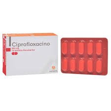 CIPROFLOXACINA 500MG * 10  TABLETAS MEMPHIS