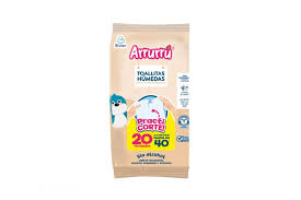 ARRIRRU PAÑITOS AVENA Y KARITE  X 20 UNIDADES