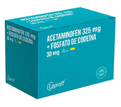 ACETAMINOFEN 325MG+FOSFATO DE CODEINA 30MG LAPROFF