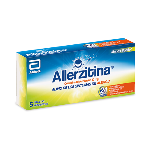 ALLERZITINA TABLETAS 10MG X 5 ABBOTT