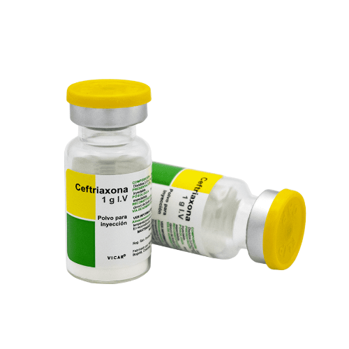 CEFTRIAXONA  X  1.0 G SODICA VICAR