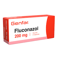 FLUCONAZOL 200MG * 4 CAPSULAS GENFAR