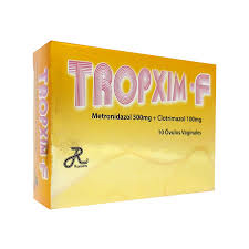 TROPXIM-F OVULO METRO-CLOTRI UNIDAD