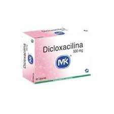 DICLOXACILINA  X 500 MG BLISTER X 10  UNIDAD MK