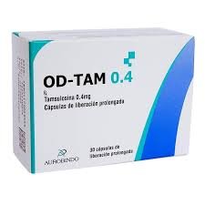 OD TAM 0.4 MG X 30 CAP- TAMSULOSINA 0.4 MG- AUROBINDO