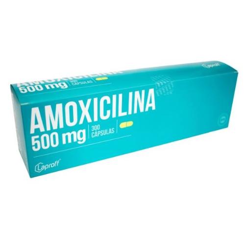 AMOXICILINA 500 MG  BLISTER X 10 UNIDADES LAPROFF