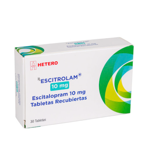 ESCITALOPRAM 10MG X 30 HETERO