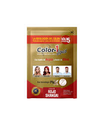 TINTURA  EN CREMA COLOR -1 TONO ROJO SHANGAI  SOBRE INTERBELL