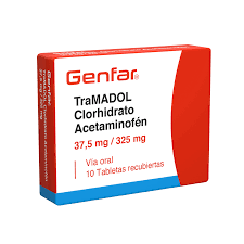 TRAMADOL -ACETAMINOFEN  GENFAR X 10 UNIDADES