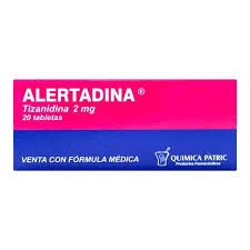 ALERTIDINA 2 MG X 20 TAB TIZANIDINA QUIMICA PATRIC