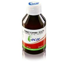 TRIMETOPRIM SULFA40 MG/200 MG/5ML 120ML ECAR