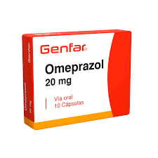 OMEPRAZOL 20MG X10 CAPSULAS GENFAR