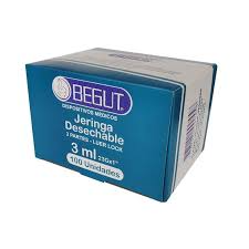 JERINGA DESECHABLE 3 ML   BEGUT UNIDAD