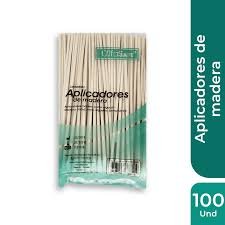 APLICADORES DE ALGODON  MV X 100 UNIDADES
