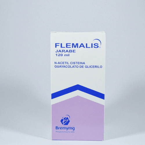 FLEMALIS  JARABE X 120 ML - N-ACETILCISTEINA+GUAYACOLATO DE GLICERILO BREMYMG