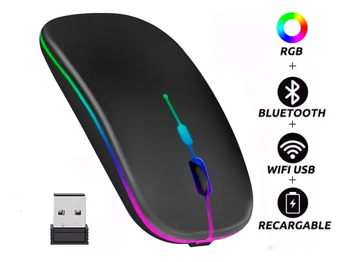 MOUSE INALAMBRICO 2.4G -BLUETOOTH