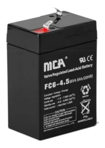 BATERIA UPS 6V 4.5AH
