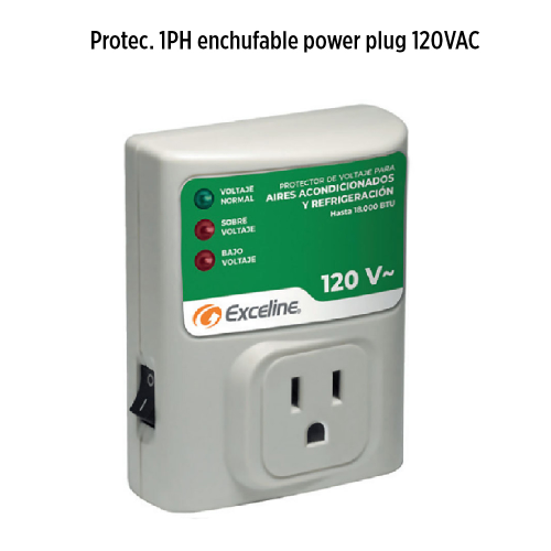 PROTECTOR DE VOLTAJE 120V AC 20A 2400W