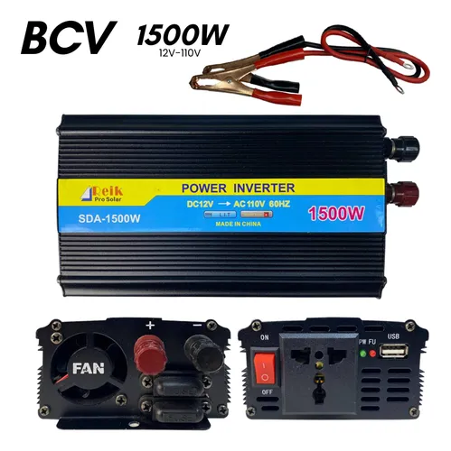 INVERSOR 12V A 110V 1500W