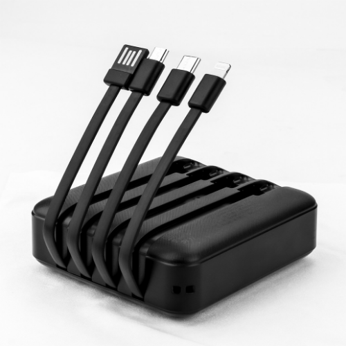 POWERBANK 4 CABLES 10000mAh