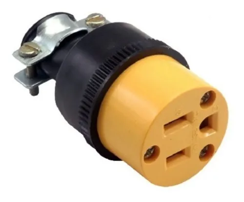 ENCHUFE HEMBRA POLO A TIERRA 15AMP/125V