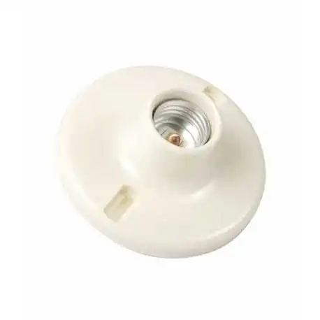 SOCATE PLAFON PLASTICO ROSCA E27 127-250V BRICKELL