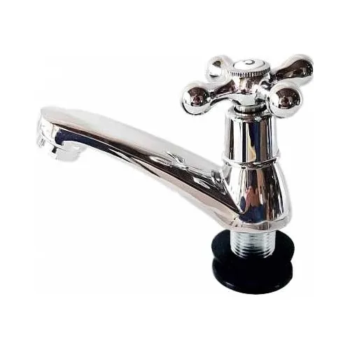 LLAVE DE LAVAMANO CROMADA 1/2" INDIVIDUAL GRIMAX