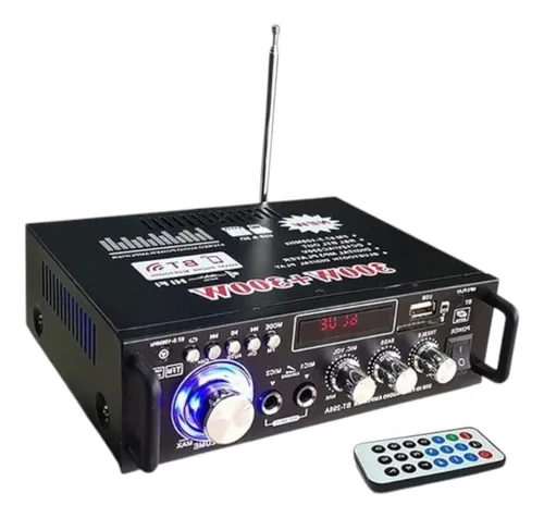 MODULO AMPLIFICADOR DE SONIDO AV-298BT 300W BT PENDRIVE