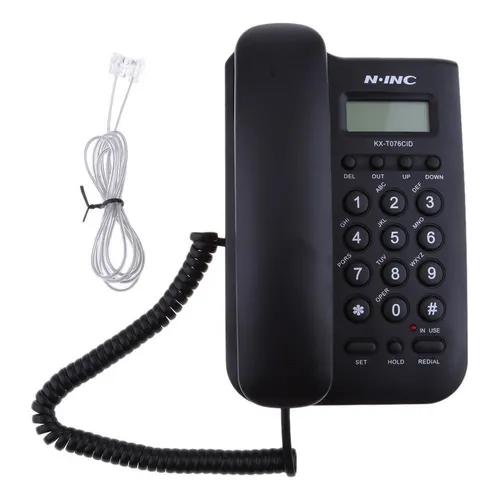 TELEFONO FIJO KX-TO76CID CON PANTALLA