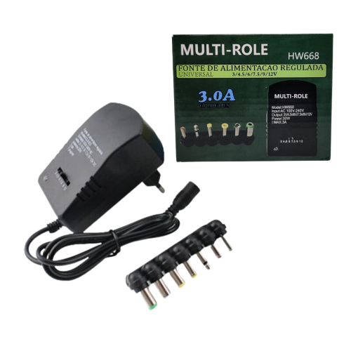 CARGADOR UNIVERSAL 12V 30W