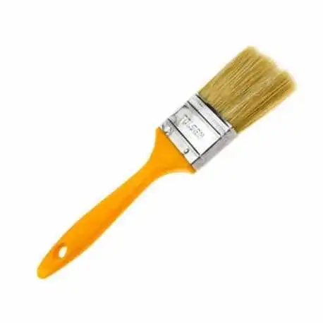 BROCHA 2" CERDAS BLANCAS MANGO PLASTICO