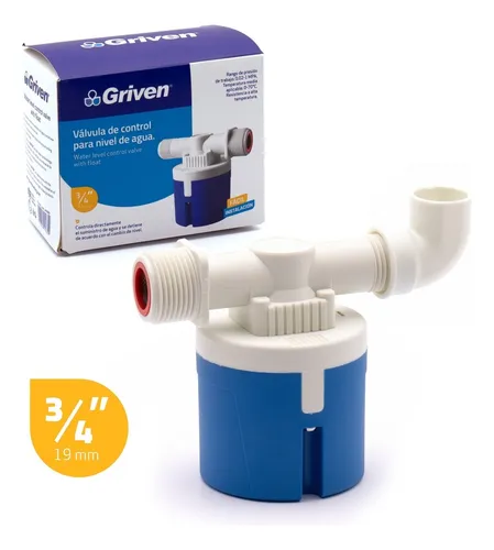 VALVULA DE CONTROL DE NIVEL DE AGUA 3/4