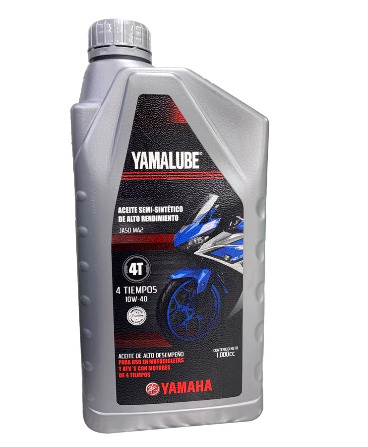 YAMALUBE 10W-40 4T SEMI-SINTÉTICO DE ALTO RENDIMIENTO JASO MA2