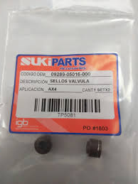 SELLOS VALVULA SURTIPART -AX 4 - BEST 125 - VIVA 115 - VIVAR - VIVAX