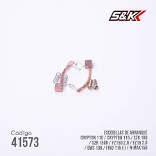 KIT ESCOBILLAS  S&K  CRIPTON 110