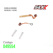 KIT ESCOBILLAS S&K  ECO DELUXE /SPLENDOR /NGX