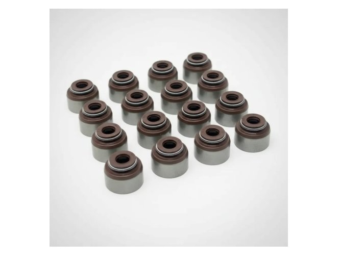 JGO. GOMAS DE VALVULA COROLLA CARBURADO 1.6 NOK