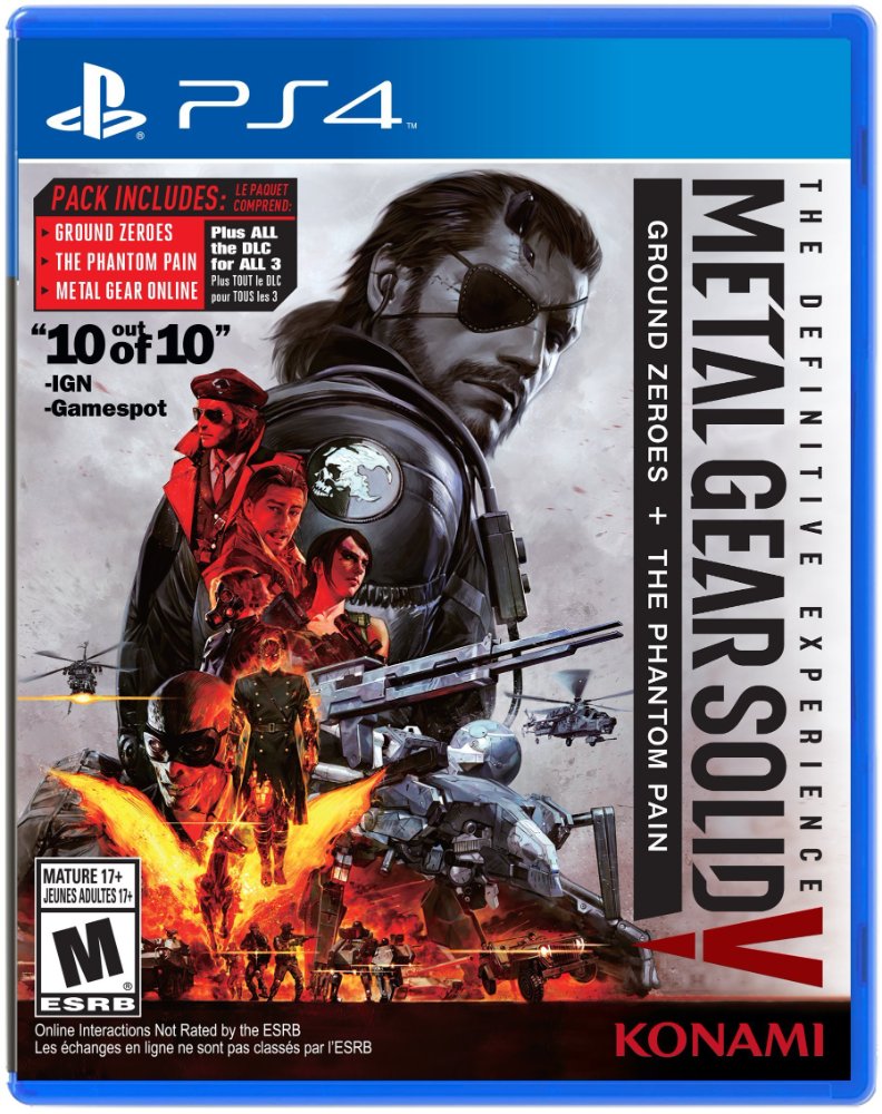 Metal Gear Solid V The Definitive Experience PS4