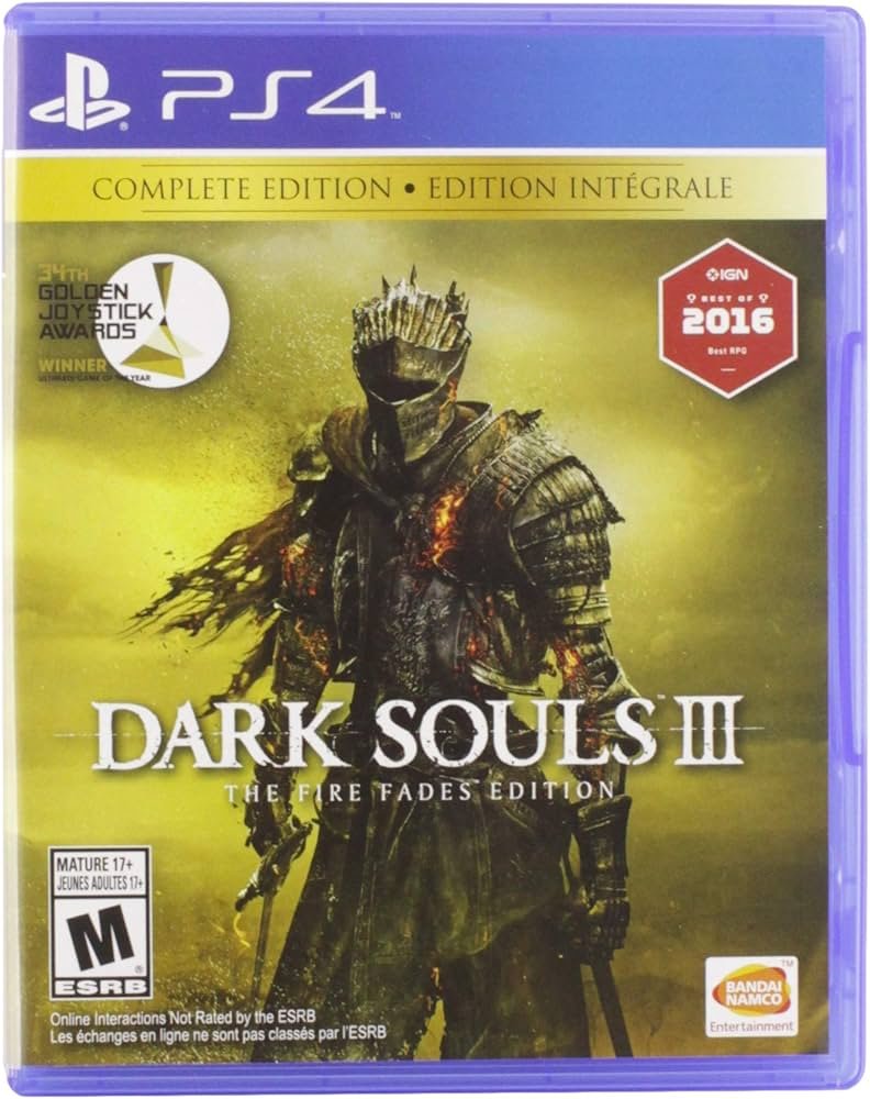 Dark Souls 3: Fire Fades Edition  PS4